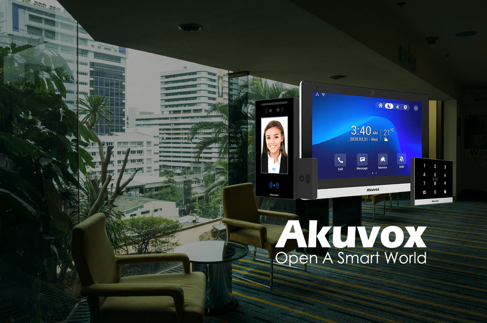 AKUVOX KNX device Vueko